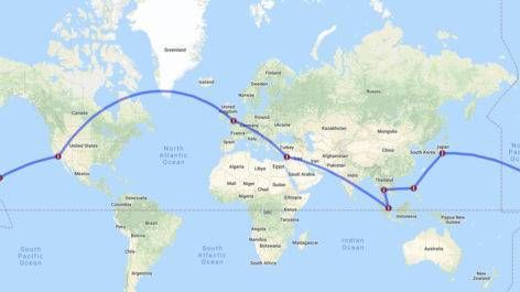 A VOLTA AO MUNDO MAIS RÁPIDA DE TODAS - Como você pode bater esse recorde?