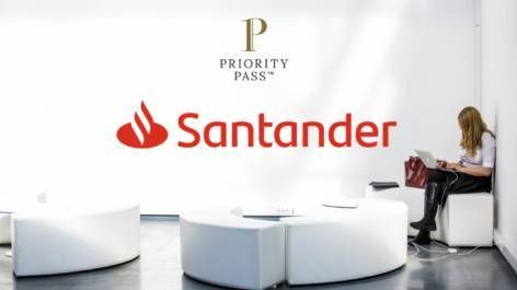 Santander cancela parceria com Priority Pass dos cartões Unlimited Visa Infinite