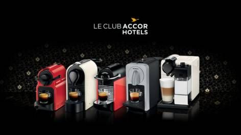 Clientes Le Club AccorHotels têm até 50% de desconto na compra de máquinas Nespresso