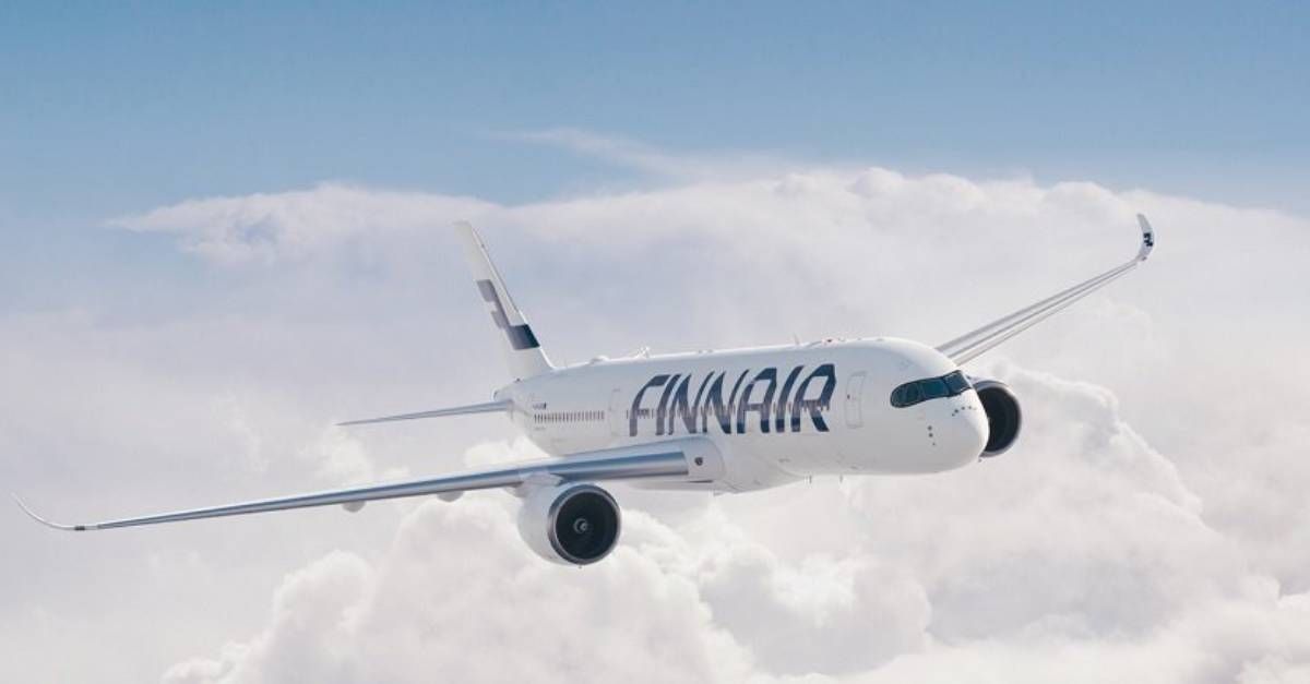 Finnair voando