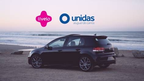 Ganhe 6 pontos Livelo por real gasto em aluguel de carro na Unidas