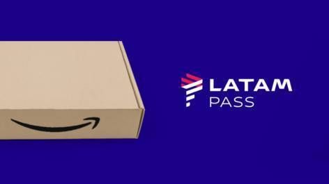 LATAM Pass oferece até 5 pontos por real gasto na Amazon em categorias selecionadas