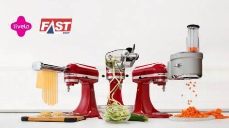 Livelo oferece 5 pontos por real gasto na Fast Shop em produtos da KitchenAid