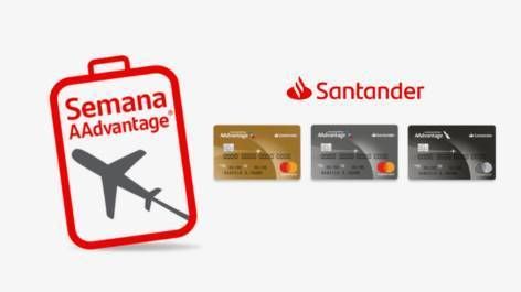 Prorrogada Promoção Santander - Cartões de crédito AAdvantage da American Airlines com 6 meses de anuidade grátis
