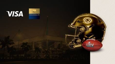 Itaú Personnalité e Visa sorteiam pacotes para o Super Bowl
