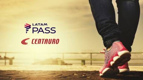 LATAM Pass oferece 15 pontos por real gasto na Centauro