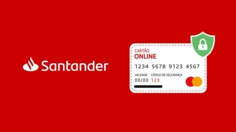 Santander agora permite gerar Cartão Online para adicionais