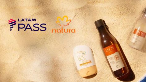 LATAM Pass oferece até 17 pontos por real gasto na Natura