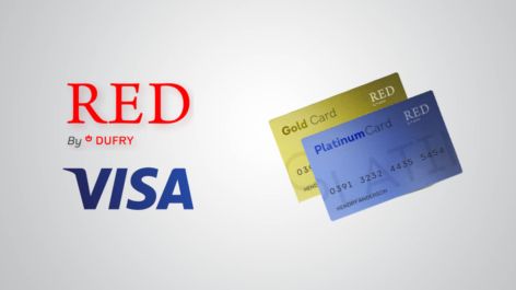 Ganhe status elite no RED by Dufry com seu cartão de crédito Visa