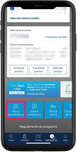 Azul fidelidade cadastrar beneficiários