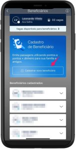 Azul fidelidade cadastrar beneficiários
