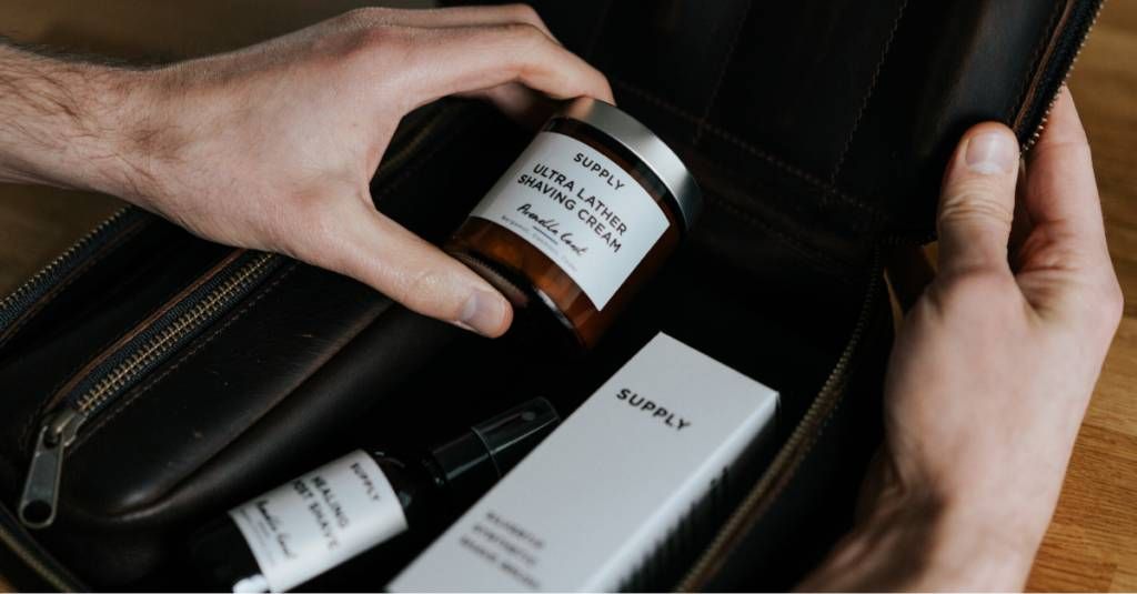 kit de higiene pessoal para viagem