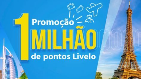 Submarino Viagens vai sortear 1 milhão de pontos Livelo