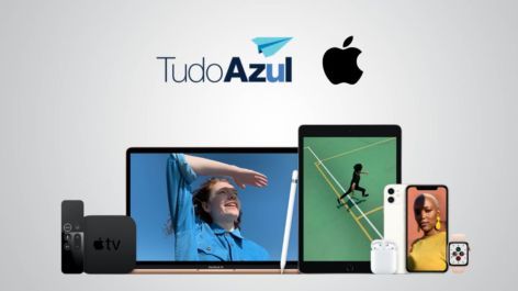 TudoAzul oferece 10 pontos por real gasto na compra de produtos da Apple