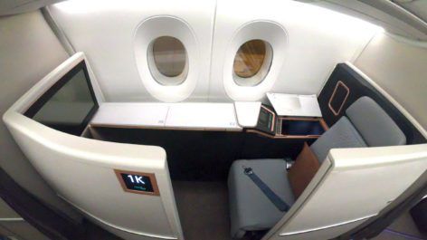 Primeira Classe da Malaysia Airlines no A350 - Kuala Lumpur para Sydney
