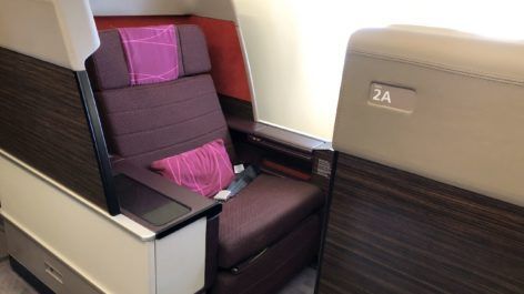 Primeira Classe da Malaysia Airlines no A380 - Seoul para Kuala Lumpur