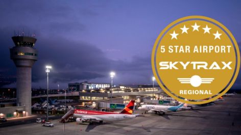 Aeroporto das Américas recebe 5 estrelas da Skytrax pela 1ª vez na história