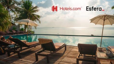 Esfera oferece 4 pontos por real gasto em reservas no Hoteis.com
