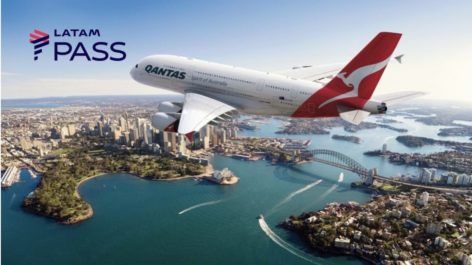 Voos da Qantas voltam a ser disponibilizados de forma online no LATAM Pass
