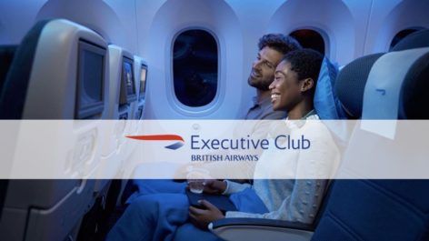 Executive Club da British Airways vai dar o dobro de Avios em voos até o final do ano