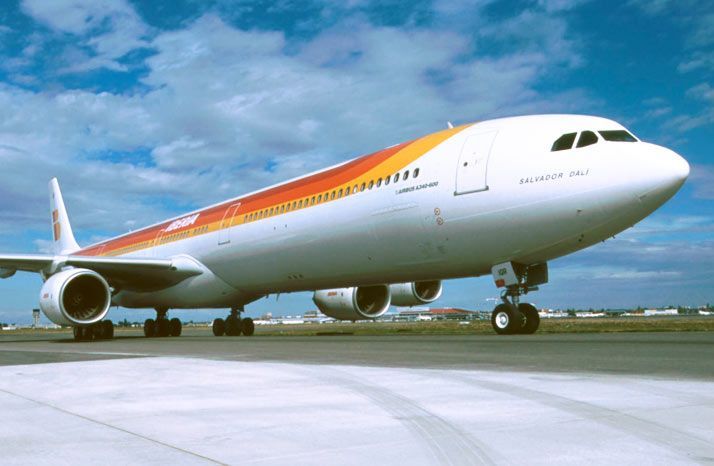 Iberia A340-600 livery antigo