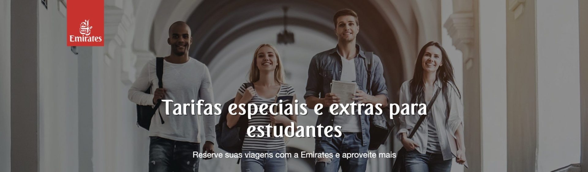 Emirates desconto estudantes