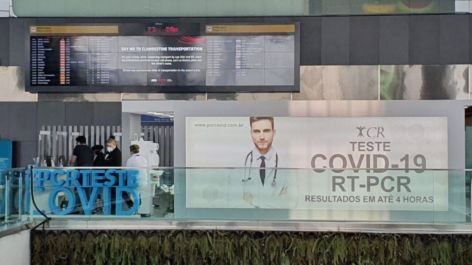 Aeroporto de Guarulhos abre laboratório de teste para a COVID-19 com resultado em até 4 horas