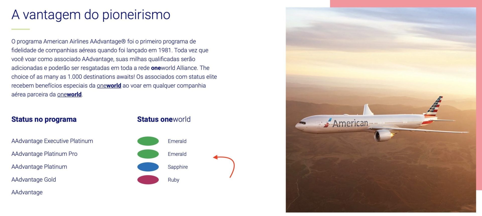 Como descobrir seu status de passageiro frequente em uma aliança aérea? - Passageiro de Primeira (3)