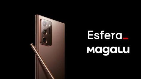Esfera oferece 6 pontos por real na compra do Samsung Galaxy Note20 na Magalu