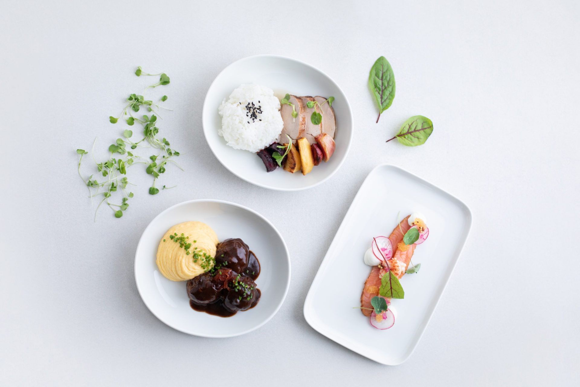 Finnair comida avião supermercado