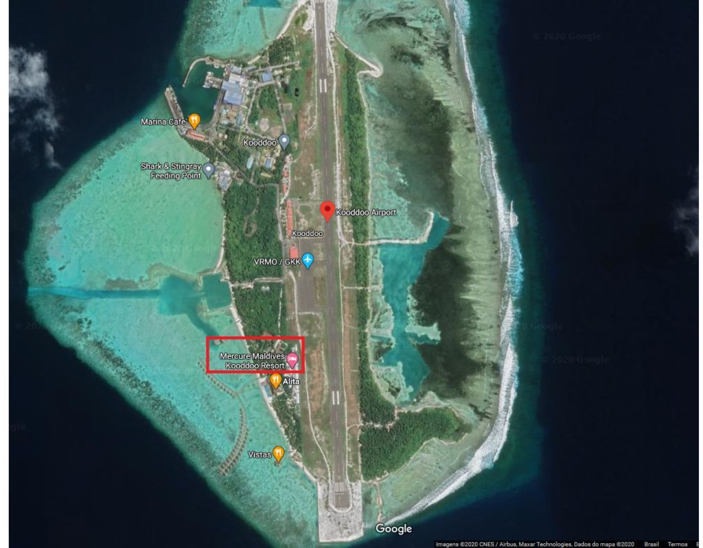 Aeroporto Kooddoo Maldivas