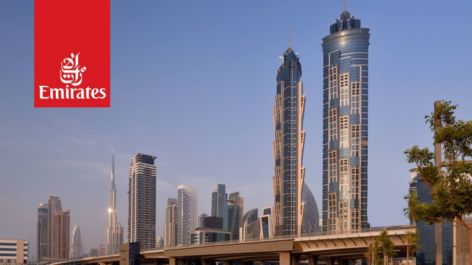 Emirates oferece estadia gratuita em hotel 5 estrelas para quem visita Dubai