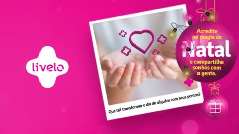 Últimos dias! Doe pontos para o Natal Solidário da Livelo