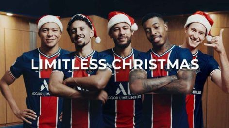 ALL premia crianças com uma mensagem personalizada e camisa autografada de um jogador do PSG