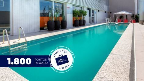 Accor Limitless Hotel - Novotel Santos por 1.800 Pontos Reward a diária com café da manhã