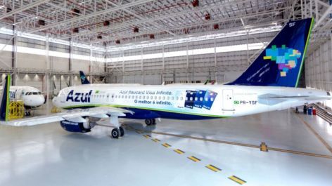 Ganhe 6.000 pontos TudoAzul ao voar na aeronave Azul Infinite