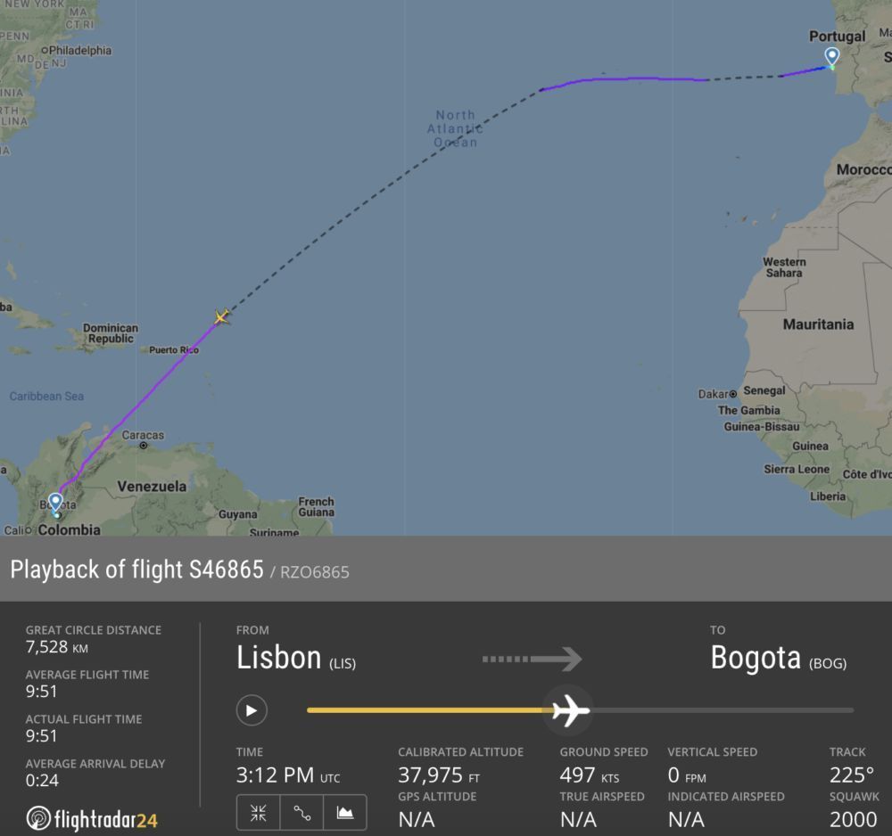 Recorde voo Airbus A321LR