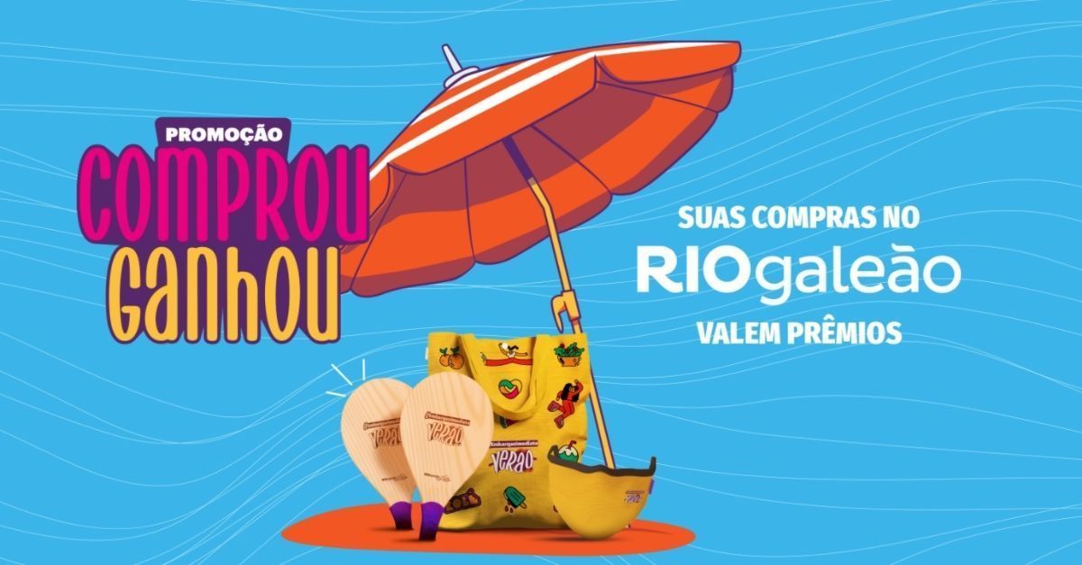 RIOgaleão promoção brindes