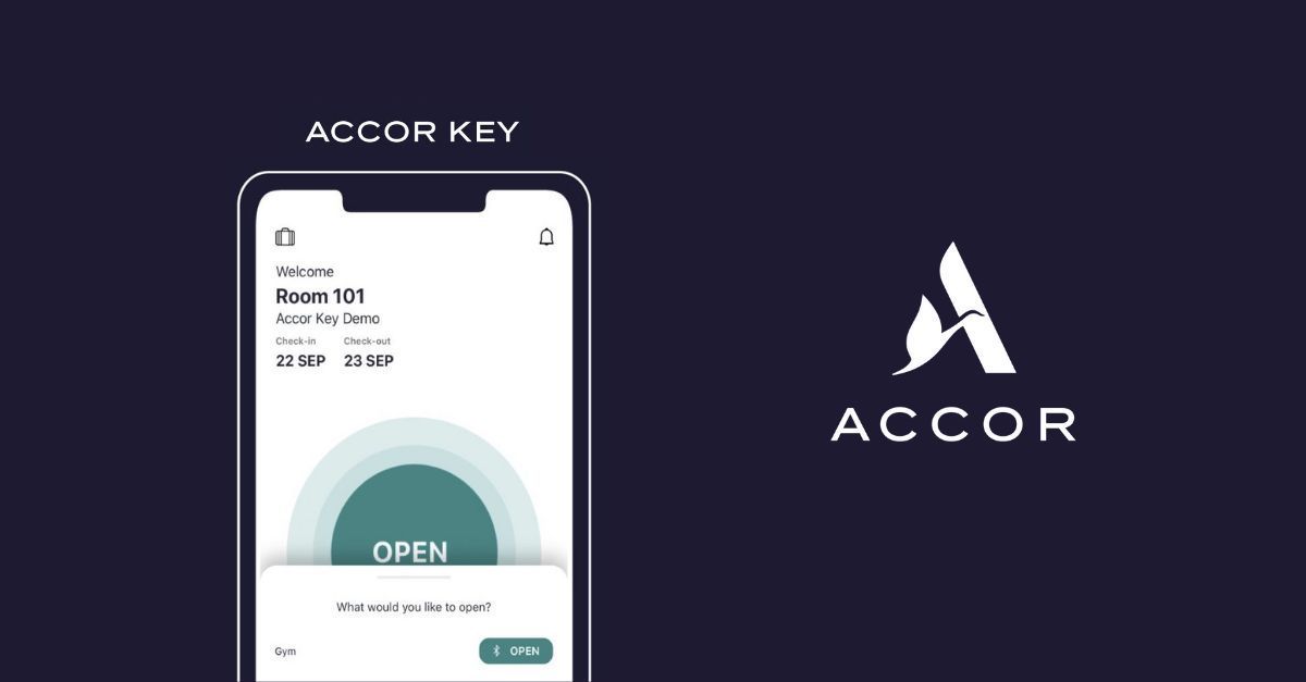 chave digital Accor Key