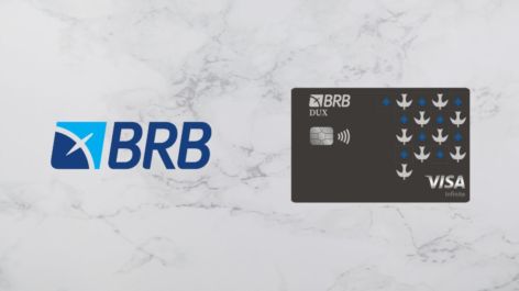 BRB lança Visa Infinite DUX feito de metal com LoungeKey ilimitado e pontuação turbinada