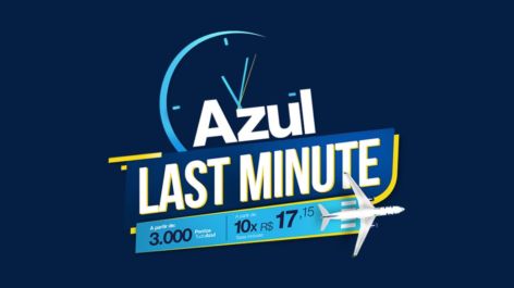 Até às 15h! Last Minute Azul tem trechos a partir de 3.000 pontos ou R$172