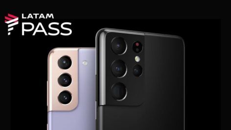 LATAM Pass oferece até 15 pontos por real gasto na pré-venda do Samsung Galaxy S21
