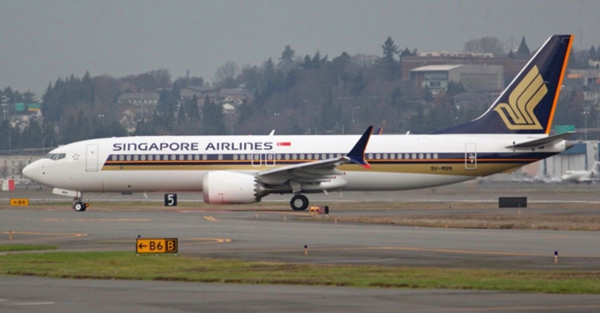 Singapore Airlines 737
