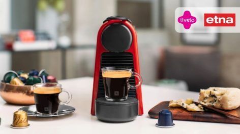 Compre uma Nespresso na Etna por R$349 e ganhe R$511 em cápsulas e pontos Livelo