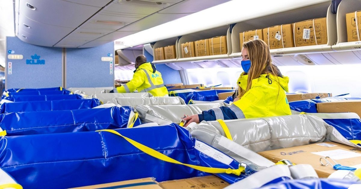KLM Cargo Seat Bag