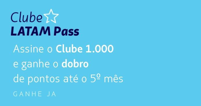 Clube LATAM Pass bônus