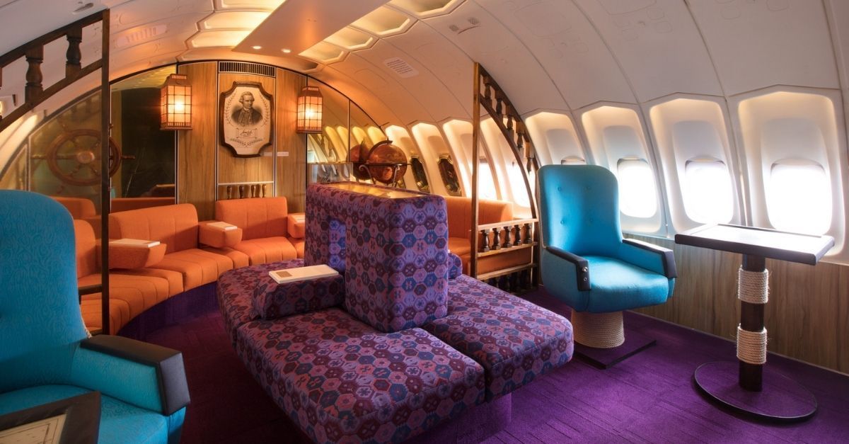 Qantas Primeira Classe 1970