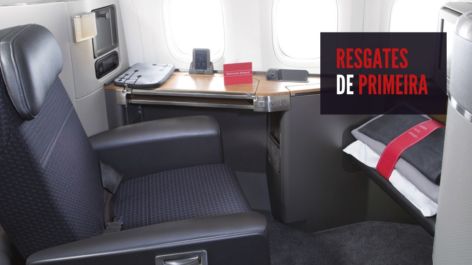 Resgates de Primeira - Passagem de Miami para São Paulo na Primeira Classe American Airlines com milhas AAdvantage
