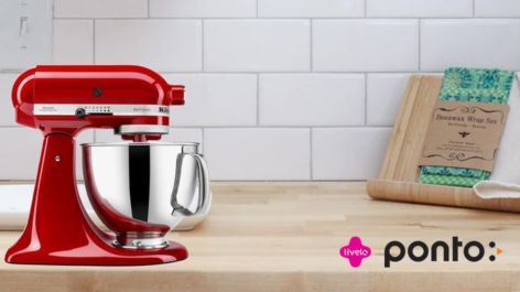 Compre a icônica batedeira da KitchenAid e ganhe pontos suficientes para viajar para o Nordeste com acompanhante