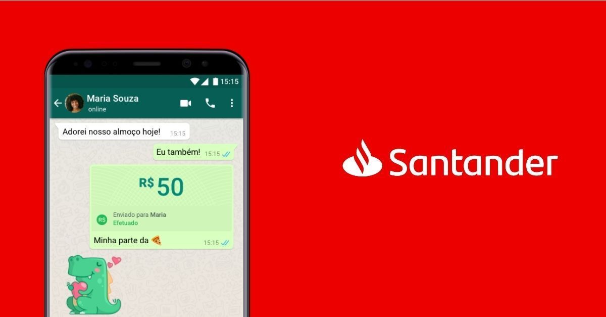 Santander WhatsApp Pay
